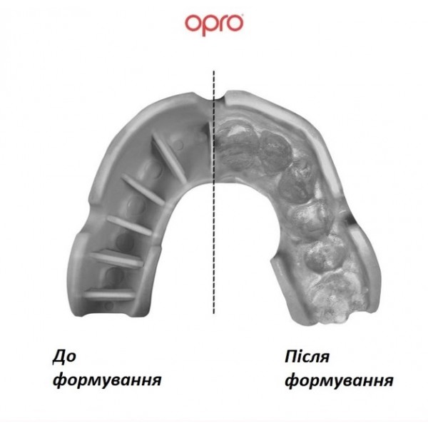 Капа взрослая Adidas/Opro Bronze  | белая | ADIDAS ADIBP31-AD0006772