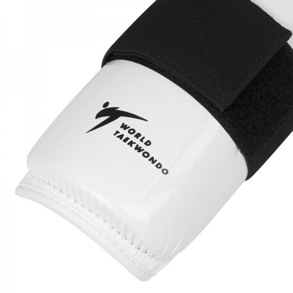 Захист гомілки Adidas для Тхеквондо з ліцензією WT | біла | ADITSP01
