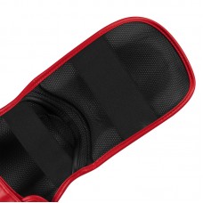 Захист гомілки та стопи з ліцензією Wako Semi Contact | червона | ADIDAS WAKOGSS11