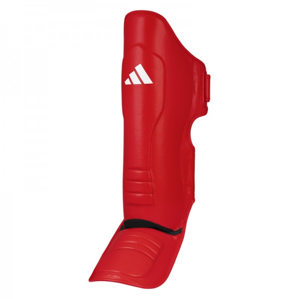 Защита голени и стопы с лицензией Wako Semi Contact | красная | ADIDAS WAKOGSS11