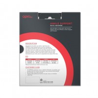 Бандаж гомілковостопного суглоба еластичний | чорний | OPRO TEC5743