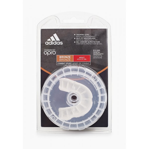 Капа взрослая Adidas/Opro Bronze  | белая | ADIDAS ADIBP31-AD0006772
