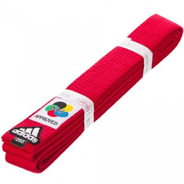 Пояс для карате серии ELITE WKF | красный | ADIDAS ADIB240WKF-000001092