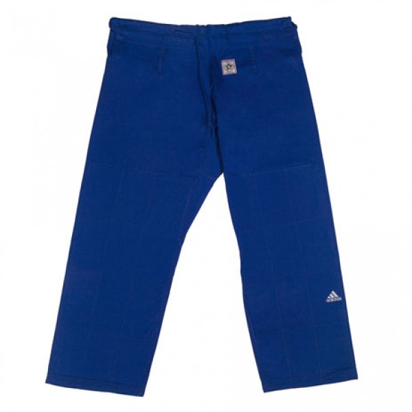 Кимоно для дзюдо Champion II с лицензией IJF Slim Fit | синий/белые полосы | ADIDAS J750B SF-AD0000719