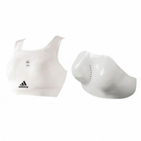 Захист грудей для жінок з ліцензією WKF | біла | ADIDAS AdiBP12-000000899