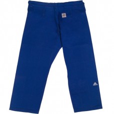 Кимоно для дзюдо Champion II с лицензией IJF | синий/белые полосы | ADIDAS J750B