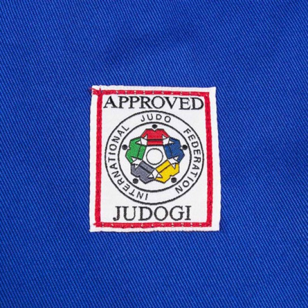 Кімоно для дзюдо Champion II з ліцензією IJF | синій/білі смуги | ADIDAS J750B-000000856